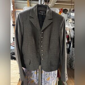Women’s vintage Jones New York Charcoal military style Blazer